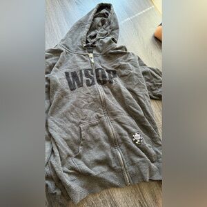 World Series of poker zip up hoodie